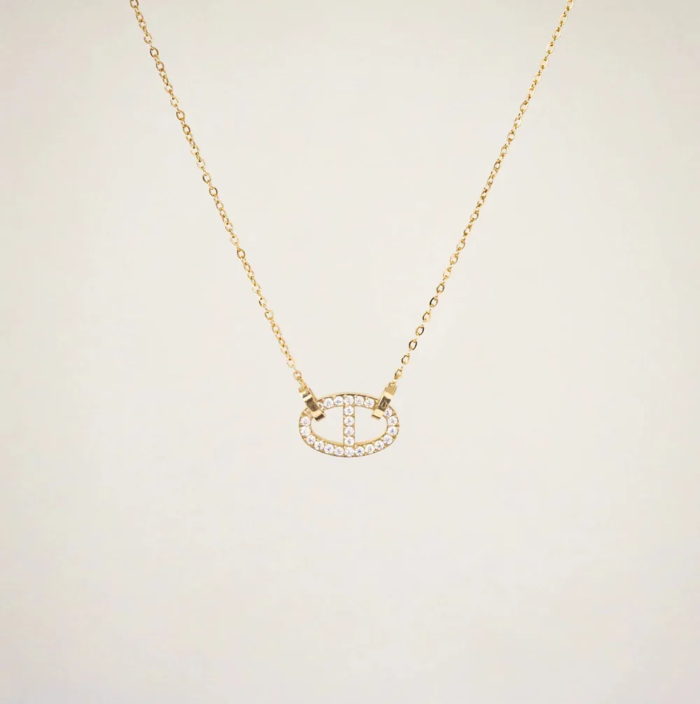 Timeless Bond Necklace – 18k Gold Waterproof Jewelry