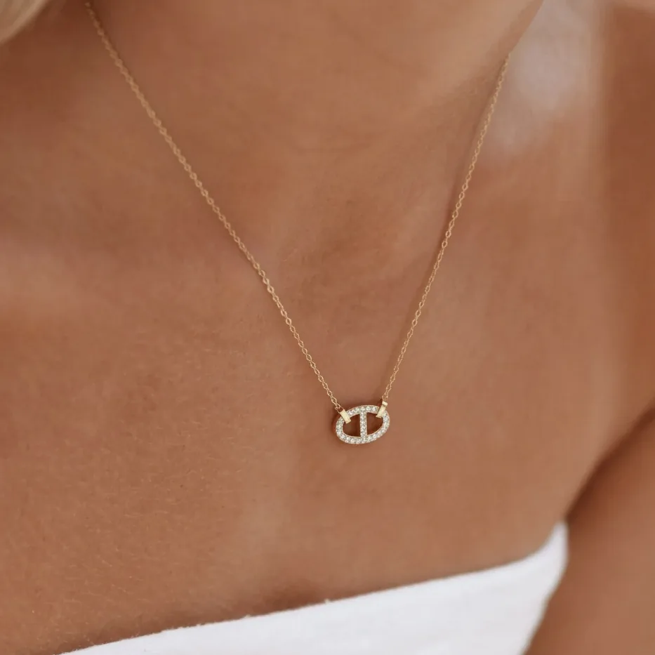 Timeless Bond Necklace – 18k Gold Waterproof Jewelry