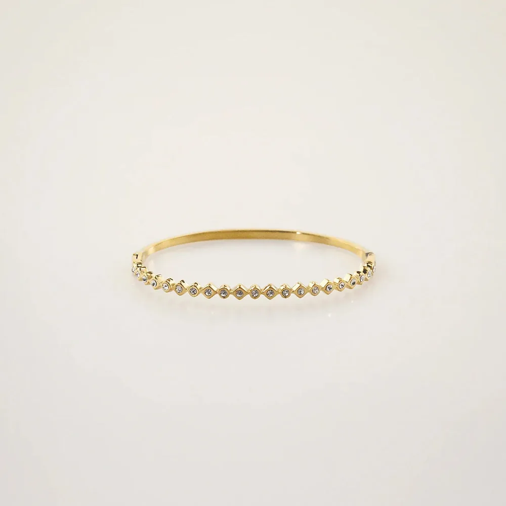 Twinkle Bangle – Waterproof Stainless Steel Bangle Bracelet