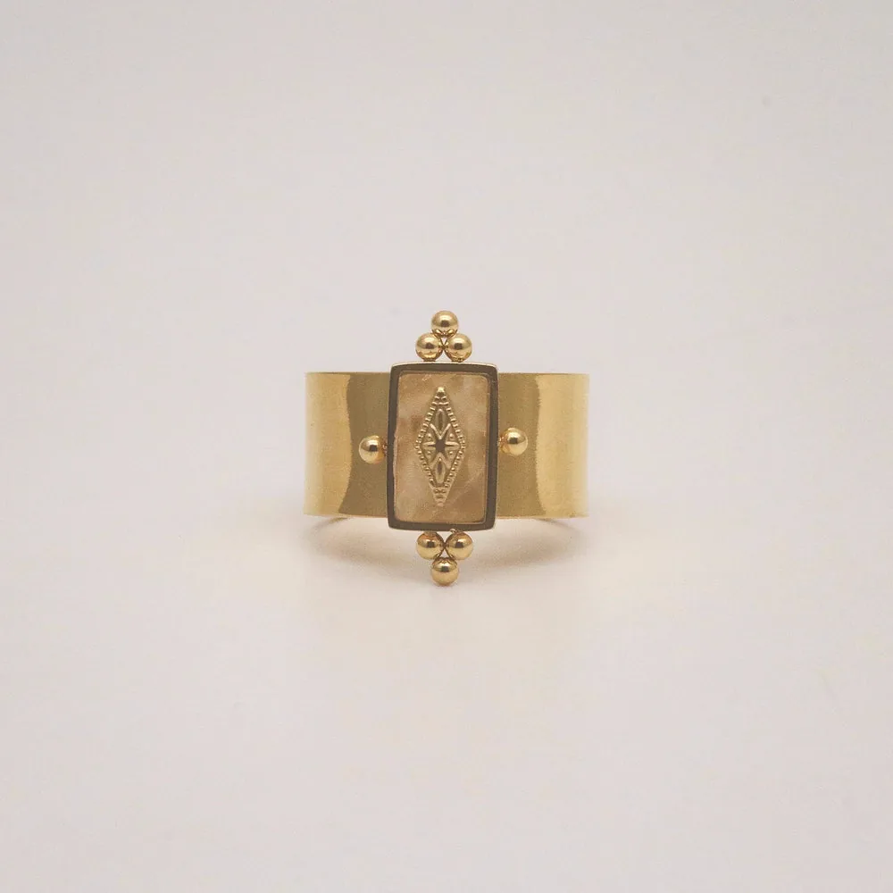 Vintage Waterproof Stainless Steel Ring – Royal Knight