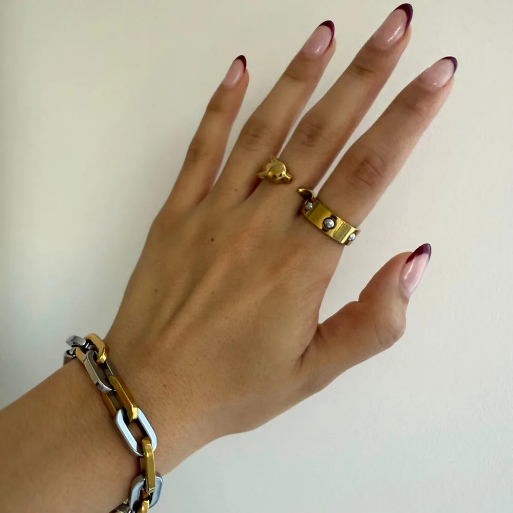 Waterproof Leopard Ring – Hypoallergenic 316L Stainless Steel