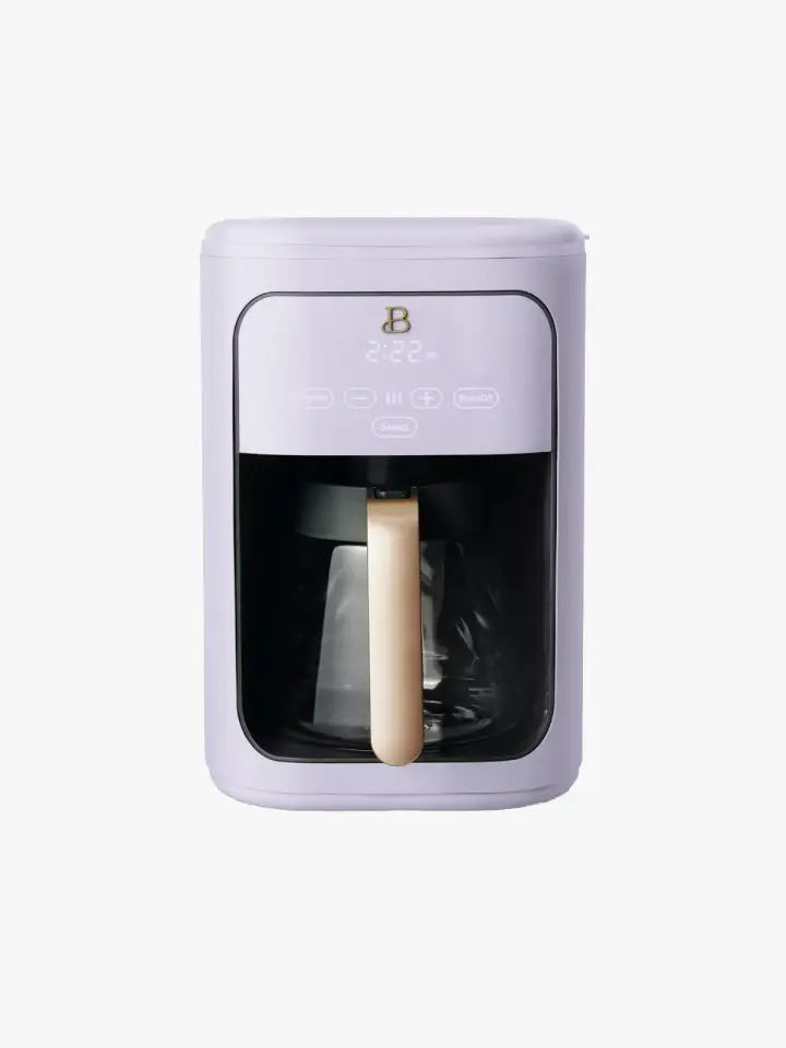 Touchscreen Coffee Maker Machine Whitelicing